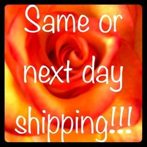 SAME OR NEXT DAY SHIPPING!!! 😀